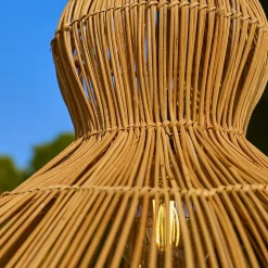 Abat jour naturel seul RONDA H53cm