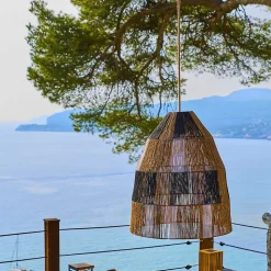 Abat jour naturel seul ZAHARA H58cm