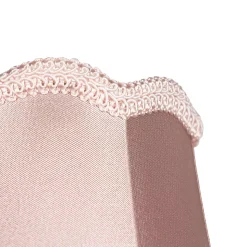 Abat-jour à pince en tissu rose 12 cm - Granny