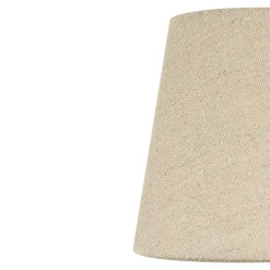 Abat-jour conique beige Ø10cm GoodHome Lokombi