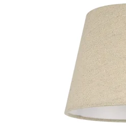 Abat-jour conique beige Ø20cm GoodHome Lokombi