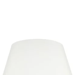 Abat-jour conique blanc Ø35cm GoodHome Lokombi