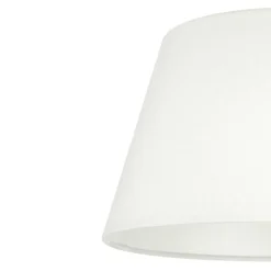 Abat-jour conique blanc Ø30cm GoodHome Lokombi