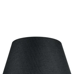 Abat-jour conique gris anthracite Ø35cm GoodHome Lokombi