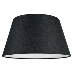 Abat-jour conique gris anthracite Ø35cm GoodHome Lokombi