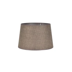 Abat-jour conique marron khao Ø40cm Corep