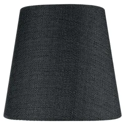 Abat-jour conique noir Ø10cm GoodHome Lokombi