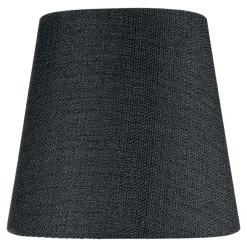 Abat-jour conique noir Ø10cm GoodHome Lokombi