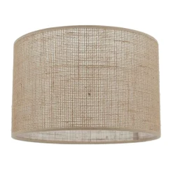 Abat-jour cylindre en fibre Ø28cm Seynave