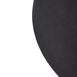 Abat-jour en coton noir avec intérieur doré 40/35/22