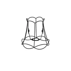 Abat-jour en métal noir 20/19 - Granny Frame