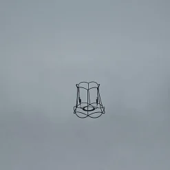 Abat-jour en métal noir 15/14 - Granny Frame