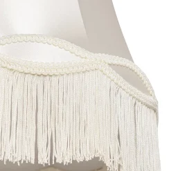 Abat-jour en tissu crème 30 cm - Granny