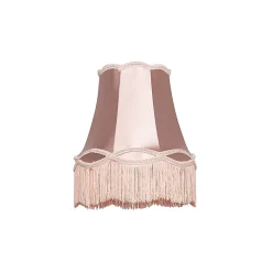 Abat-jour en tissu rose 30 cm - Granny
