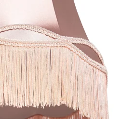 Abat-jour en tissu rose 30 cm - Granny