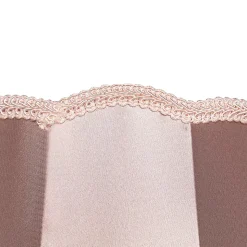 Abat-jour en tissu rose 30 cm - Granny