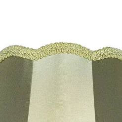 Abat-jour en tissu vert 30 cm - Granny