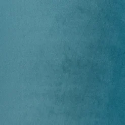 Abat-jour en velours bleu 35/35/20 avec intérieur doré