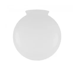 Abat-jour globe en verre blanc opale Éclairez votre intérieur avec style