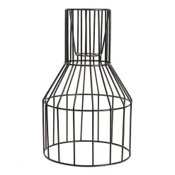 Abat-jour industriel noir 32 x 20 cm