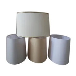 Abat-jour ovale lampes de table 'Causia'