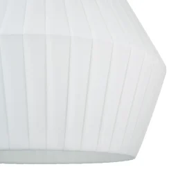 Abat-jour pour suspension blanc forme diamant Ø38cm GoodHome Longbill