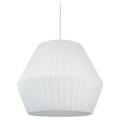 Abat-jour pour suspension blanc forme diamant Ø38cm GoodHome Longbill