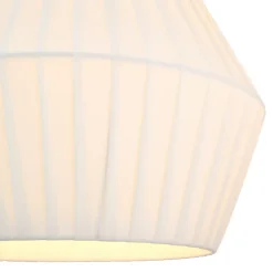 Abat-jour pour suspension blanc forme diamant Ø38cm GoodHome Longbill