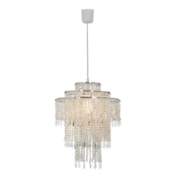 abat-jour pour suspension à manteau lisse 'Lina' d:32cm