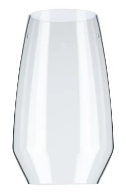 Abat-jour pour suspension cylindre en verre H.28cm URail Vento Paulmann