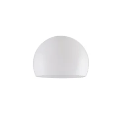 Abat-jour rond 30/22 opale blanc - Globe