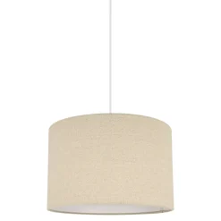 Abat-jour rond beige Ø30cm GoodHome Kpezin