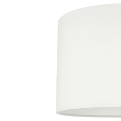 Abat-jour rond blanc Ø30cm GoodHome Kpezin