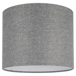 Abat-jour rond Kpezin gris Ø20cm GoodHome