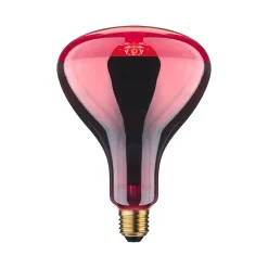 Ampoule à incandescence Infrarouge E27 230V 100lm 150W 1000K gradable Rouge