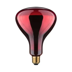 Ampoule à incandescence Infrarouge E27 230V 100lm 150W 1000K gradable Rouge