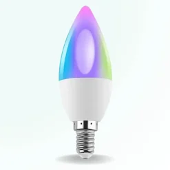 Ampoule connectée led e14 wifi - 5w - rgbw