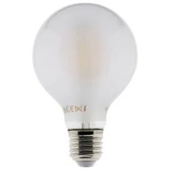 Ampoule déco e filaments LED E27 6W - Blanc chaud - 600lm 2700K - Zenitech