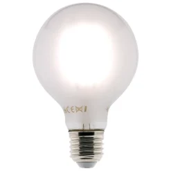 Ampoule déco e filaments LED E27 6W - Blanc chaud - 600lm 2700K - Zenitech