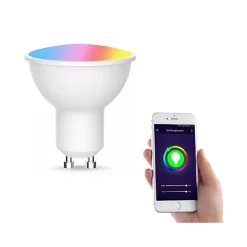 Ampoule GU10 LED connectée RVB 4,8W 380 lm