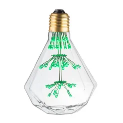 Ampoule Lampe E27 LED Déco DIAMANT VERT