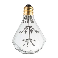 Ampoule Lampe E27 LED Déco DIAMANT VERT