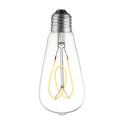 Ampoule Lampe E27 LED Déco Filament Spirale Flower
