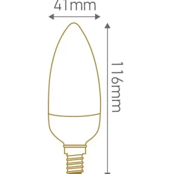 Ampoule Led E14 forme flamme 3 modes - Girard Sudron