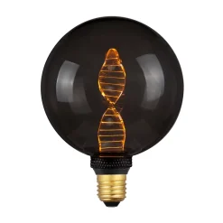 Ampoule LED à filament ADN globe E27 55lm 3,5W blanc chaud ⌀13,5 cm smokey
