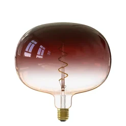 Ampoule LED à filament Boden marron dimmable E27 140lm 5W IP20 blanc chaud ⌀22 x H.22,5cm Calex
