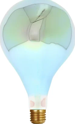 Ampoule LED à filament boucle E27 40lm 4W blanc chaud ⌀16,5cm bleu