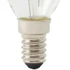 Ampoule LED à filament flamme transparent E14 470lm 3.4W = 40W Ø3.5cm Diall blanc chaud