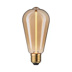Ampoule LED à filament Floating Shine E27 140lm 2,8W ⌀6,4cm blanc extra chaud, doré Paulmann