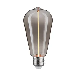 Ampoule LED à filament Floating Shine E27 90lm 2,8W ⌀6,4cm blanc extra chaud, fumé Paulmann